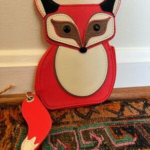 Fox-Shaped Kate Spade Coin Purse